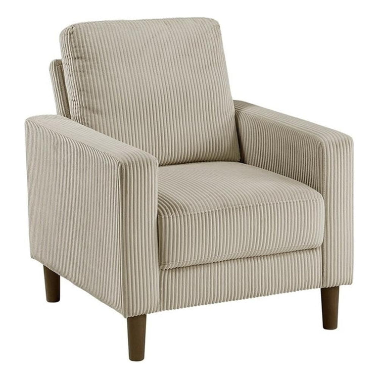 Lexicon Crandall Corduroy Chair in Taupe